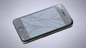 Broken iphone Screen